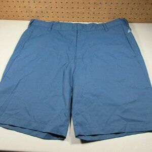 adidas mens solid blue golf shorts 38 EUC